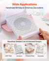 VEVOR Cutting Plates, 6 Pcs, 8.86 x 6.14 in, Clear Polycarbonate Material, Die Cut Pads Compatible with VEVOR Die Cutting and Embossing Machine KM-1860, for Scrapbooking, Card Making, Crafting