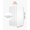 VEVOR Cutting Plates, 6 Pcs, 12.13 x 8.5 x 0.12 in, Clear Polycarbonate Material, Die Cut Pads Compatible with VEVOR Die Cutting and Embossing Machine KM-1885, for Scrapbooking and Card Making