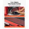 VEVOR 6" Disc Sander & 4" x 36" Belt Sander, 400W Professional Belt Disc Sanders Combo with 0 - 45° Adjustable Worktable & Dust Collection Port for Woodworking, Knife Sharpening, DIY Crafting