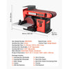 VEVOR 6" Disc Sander & 4" x 36" Belt Sander, 400W Professional Belt Disc Sanders Combo with 0 - 45° Adjustable Worktable & Dust Collection Port for Woodworking, Knife Sharpening, DIY Crafting