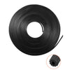 VEVOR Window Screen Spline, 100 ft x 0.16 in Window Screen Retainer Spline, PVC Window and Door Screen Spline, Hollow Serrated Screen Holder Spline, for Window Door Screen Repair and Replacement