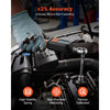 VEVOR Torque Wrench Set 1/4" Drive 42-Piece Digital Torque Wrench 4 Units, ±2% Accuracy, LCD Screen, with Buzzer and LED Indicator, with Sockets, Bits, Extension Bar, Adapter, for Automotive Repair