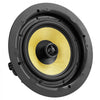 VEVOR 8 Inch in Ceiling Speakers, 200-Watts, Flush Mount Ceiling & in-Wall Speakers System with 8ΩImpedance 89dB Sensitivity, for Home Kitchen Living Room Bedroom or Covered Outdoor Porches, Single