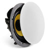 VEVOR 8 Inch in Ceiling Speakers, 200-Watts, Flush Mount Ceiling & in-Wall Speakers System with 8ΩImpedance 89dB Sensitivity, for Home Kitchen Living Room Bedroom or Covered Outdoor Porches, Single