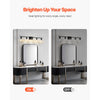VEVOR 5-Light Bathroom Vanity Lights, 37.1-Inch, Modern Light Fixtures Above Mirror with Clear Glass Shade, 60W, Wall Lighting for Bathroom, Living Room, Bedroom, Hallway, E26 Base (Bulbs Not Included)