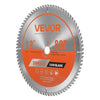 VEVOR Circular Saw Blade, 12 inch Diameter, 80 Sharp Alloy Teeth, 1 inch Arbor, Fine Finish, Wood Cutting Blade for Circular Saw, with Noise-Reducing Heat Vents, for Cutting Plywood, OSB, Hardwood