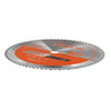 VEVOR Circular Saw Blade, 12 inch Diameter, 80 Sharp Alloy Teeth, 1 inch Arbor, Fine Finish, Wood Cutting Blade for Circular Saw, with Noise-Reducing Heat Vents, for Cutting Plywood, OSB, Hardwood