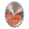 VEVOR Circular Saw Blade, 10 inch Diameter, 24 Sharp Alloy Teeth, 5/8 inch Arbor, Fine Finish, Wood Cutting Blade for Circular Saw, with Noise-Reducing Heat Vents, for Cutting Plywood, OSB, Hardwood