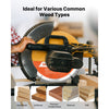 VEVOR Circular Saw Blade, 10 inch Diameter, 50 Sharp Alloy Teeth, 5/8 inch Arbor, Fine Finish, Wood Cutting Blade for Circular Saw, with Noise-Reducing Heat Vents, for Cutting Plywood, OSB, Hardwood