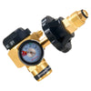 VEVOR Nitrogen Purging Regulator, Nitrogen Purge Control Valve with 650PSI Test Pressure, 4-Position Flow Control (TST/PRG/BRZ/OFF) for Brazing, Pipeline Purging, Leak Checking & Pressure Testing