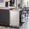 VEVOR 40 Cu. Ft DOT Nitrogen Cylinder Aluminum Alloy Air Tank (Ships Empty), High-Strength Aluminum Alloy 6061-T6 Cylinder with CGA-580 Valve & Handle, for Manufacturing, Welding, Beverage Production