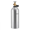 VEVOR 40 Cu. Ft DOT Nitrogen Cylinder Aluminum Alloy Air Tank (Ships Empty), High-Strength Aluminum Alloy 6061-T6 Cylinder with CGA-580 Valve & Handle, for Manufacturing, Welding, Beverage Production
