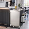 VEVOR 30 Cu. Ft DOT Nitrogen Cylinder Aluminum Alloy Air Tank (Ships Empty), High-Strength Aluminum Alloy 6061-T6 Cylinder with CGA-580 Valve & Handle, for Manufacturing, Welding, Beverage Production
