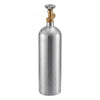 VEVOR 20 Cu. Ft DOT Nitrogen Cylinder Aluminum Alloy Air Tank (Ships Empty), High-Strength Aluminum Alloy 6061-T6 Cylinder with CGA-580 Valve & Handle, for Manufacturing, Welding, Beverage Production