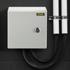 VEVOR NEMA Metal Case, 8x8x6'' NEMA 4X Metal Electric Enclosure, IP66 Water & Dust Resistant, Suitable for Both Outdoor & Indoor Electrical Connections