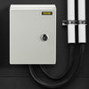 VEVOR NEMA Metal Case, 10 x 8 x 6'' NEMA 4X Metal Electric Enclosure, IP66 Water & Dust Resistant, Suitable for Both Outdoor & Indoor Use, Includes Mounting Plate