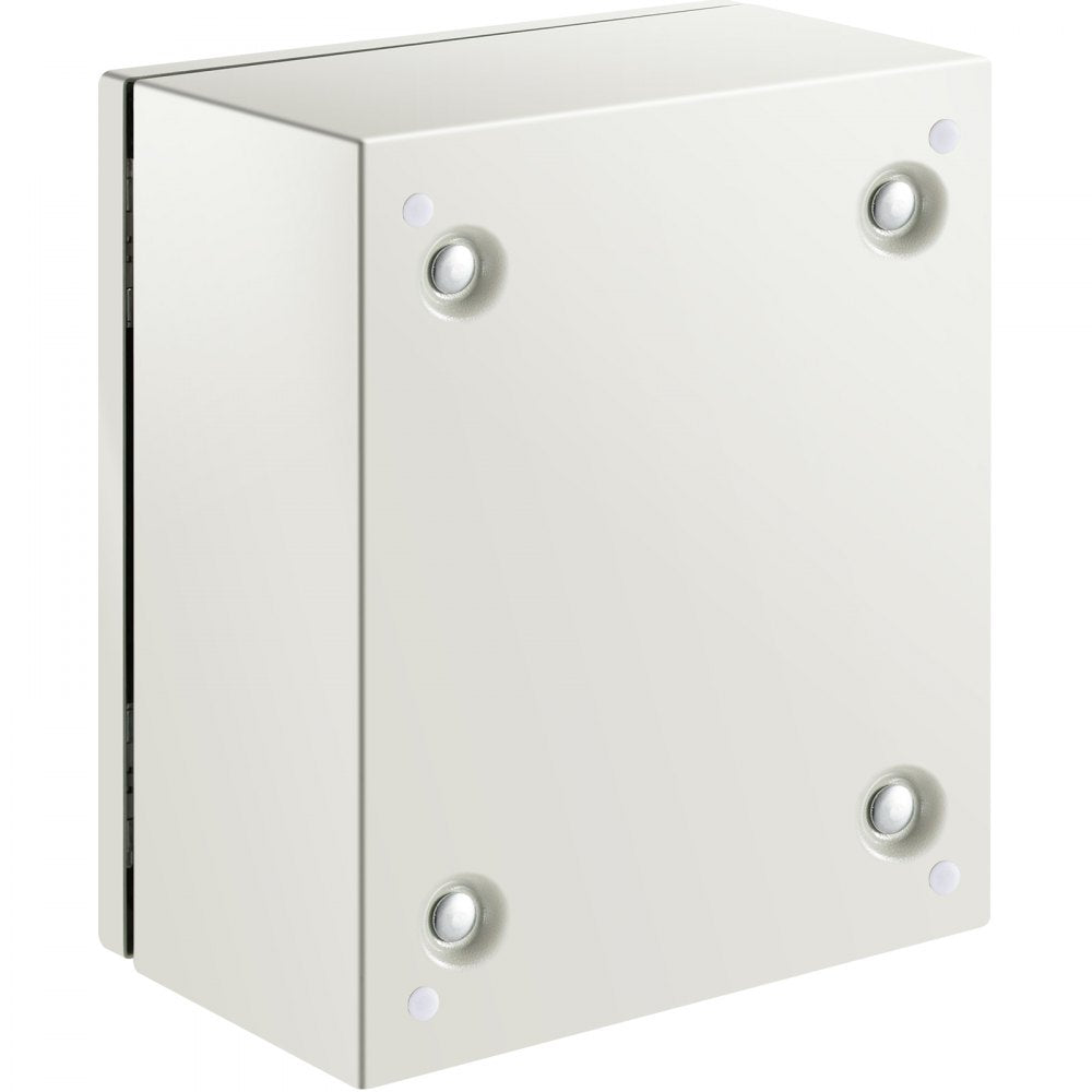 VEVOR NEMA Steel Enclosure, 12 x 10 x 6\'\' NEMA 4X Steel Electrical Box, IP66 Waterproof & Dustproof, Outdoor/Indoor Electrical Junction Box, with Mounting Plate