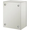 VEVOR NEMA Steel Case, Dimensions 16x12x8 inches, NEMA 4X Steel Electric Enclosure, IP66 Rated for Water and Dust Resistance, Suitable for Both Outdoor and Indoor Use, Includes Mounting Plate