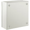 VEVOR NEMA Steel Enclosure, 16 x 16 x 6\'\' NEMA 4X Steel Electrical Box, IP66 Waterproof & Dustproof, Outdoor/Indoor Electrical Junction Box, with Mounting Plate