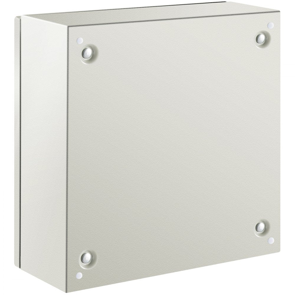 VEVOR NEMA Steel Enclosure, 16 x 16 x 6\'\' NEMA 4X Steel Electrical Box, IP66 Waterproof & Dustproof, Outdoor/Indoor Electrical Junction Box, with Mounting Plate