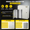 VEVOR NEMA Steel Case, 20x16x6'' NEMA 4X Metal Electric Enclosure, IP66 Water & Dust Resistant, Suitable for Both Outdoor/Indoor Use, Includes Mounting Plate