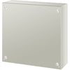 VEVOR NEMA Steel Case, 24x24x8'' NEMA 4X Metal Electric Enclosure, IP66 Water & Dust Resistant, Suitable for Both Outdoor & Indoor Use, Includes Mounting Plate