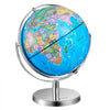 VEVOR Illuminated World Globe with Stand, 13 in/330.2 mm, Educational Earth Globe with Stable Heavy Metal Base HD Printed Map and LED Night Lighting, 720° Spinning Globe for Kids Classroom Learning