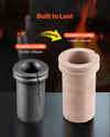 Ceramic crucible upgrade comparison - longer lifespan vs graphite