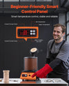 Beginner-friendly smart control panel for temperature control