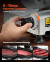 0-10 mm adjustable thickness knob - infographic