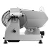 VEVOR Commercial Meat Slicer, 400W Electric Cutter, Removable 12" Carbon Steel Blade and Food Tray, 0-0.59" Adjustable Thickness Food Slicer Machine, for Frozen Meat, Ham, Baguett, Steak, ETL Approved