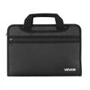 VEVOR Fireproof Document Bag, 1832 ℉ Heat Insulated Fireproof & Waterproof Bag, Portable Multi-Layer File Storage Security Organizer Home Office Travel Use, for Passports, Important Documents, Files