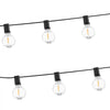 VEVOR LED Outdoor String Lights, 100FT, 2700K Dimmable Outside Patio Lights with 50 G40 Shatterproof Bulbs E12 Socket Base, Waterproof Hanging Lights for Porch Backyard Garden Balcony Party Decor