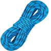 VEVOR 10.5 mm Static Climbing Rope, 19.5M(64ft) Outdoor Rock Climbing Rope 25KN Breaking Tension, Fiber Rope with Steel Snap Hooks for Escape, Rappelling, Fire Rescue, Blue