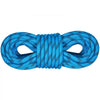 VEVOR 10.5 mm Static Climbing Rope, 19.5M(64ft) Outdoor Rock Climbing Rope 25KN Breaking Tension, Fiber Rope with Steel Snap Hooks for Escape, Rappelling, Fire Rescue, Blue