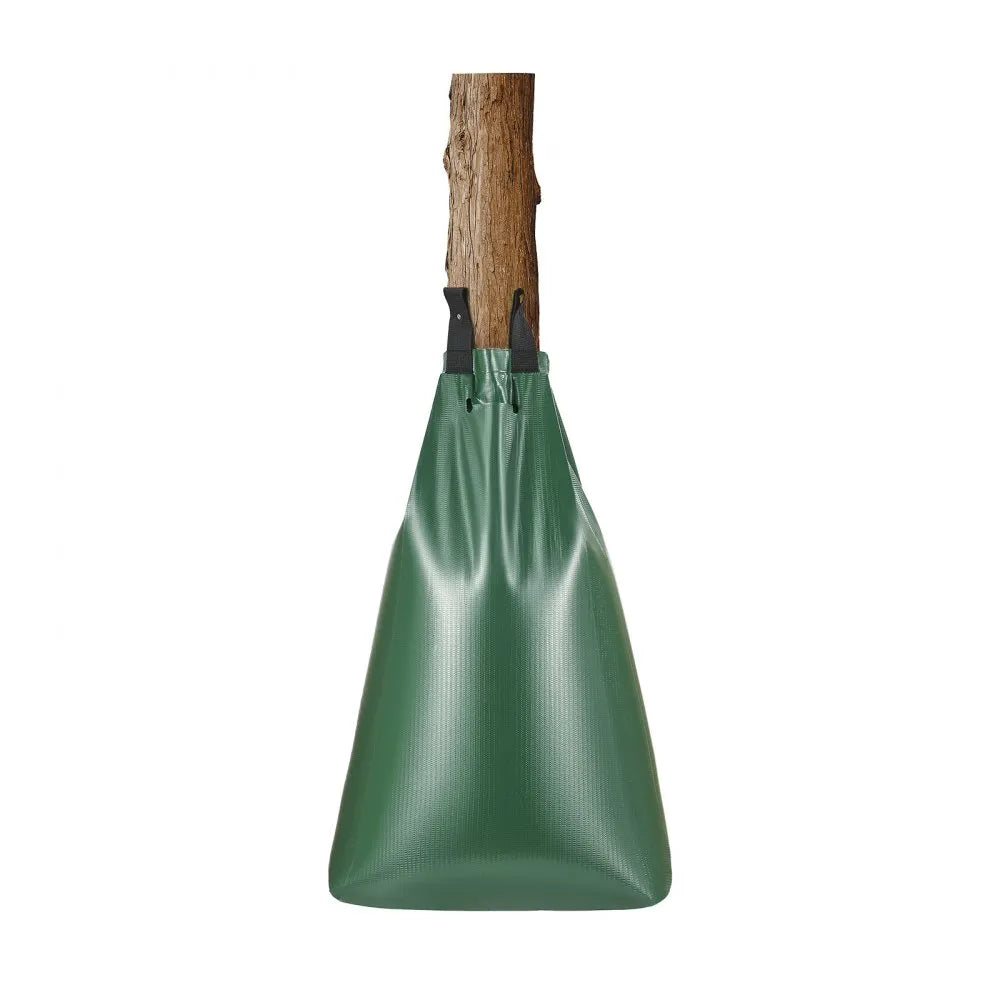 VEVOR Tree Watering Bag, 12 Packs 20 Gallons Watering Bags for New Trees, 5-9 Hours Slow Release Refillable Tree Drip Irrigation Bags with Zipper, Durable Tree Watering System for Deep Root Targeting