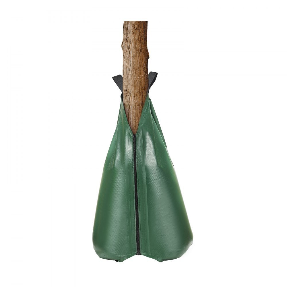VEVOR Tree Watering Bag, 3 Packs 20 Gallons Watering Bags for New Trees, 5-9 Hours Slow Release Refillable Tree Drip Irrigation Bags with Zipper, Durable Tree Watering System for Deep Root Targeting