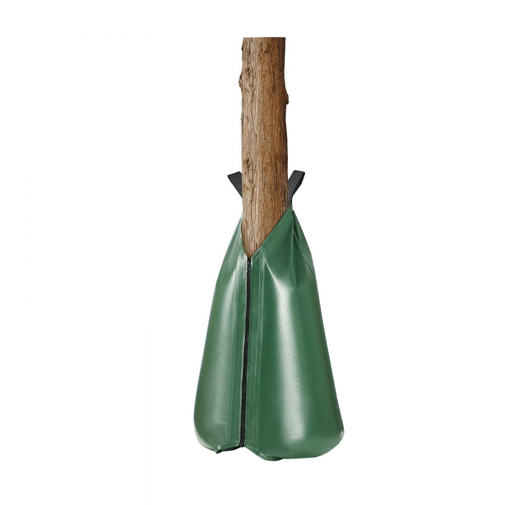 VEVOR Tree Watering Bag, 8 Packs 20 Gallons Watering Bags for New Trees, 5-9 Hours Slow Release Refillable Tree Drip Irrigation Bags with Zipper, Durable Tree Watering System for Deep Root Targeting