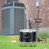 VEVOR Condenser Fan Motor K55HXJKL-2918, 51-23055-11, 1/5 HP 208-230V, 1075RPM, OEM Standard Upgraded Replacement Condenser Motor Reversible Rotating, Explosion-proof CBB65 5μF/370V Capacitor