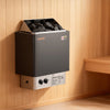 VEVOR Sauna Heater, 2KW AC 120V Electric Sauna Stove, Dry Steam Bath Saunas Stove with Pre-Drilled Bracket, Fit 52.9 to 88.2 CU.FT Saunas Rooms, Steam Bath Stoves for Home, Commercial, Leisure Venues