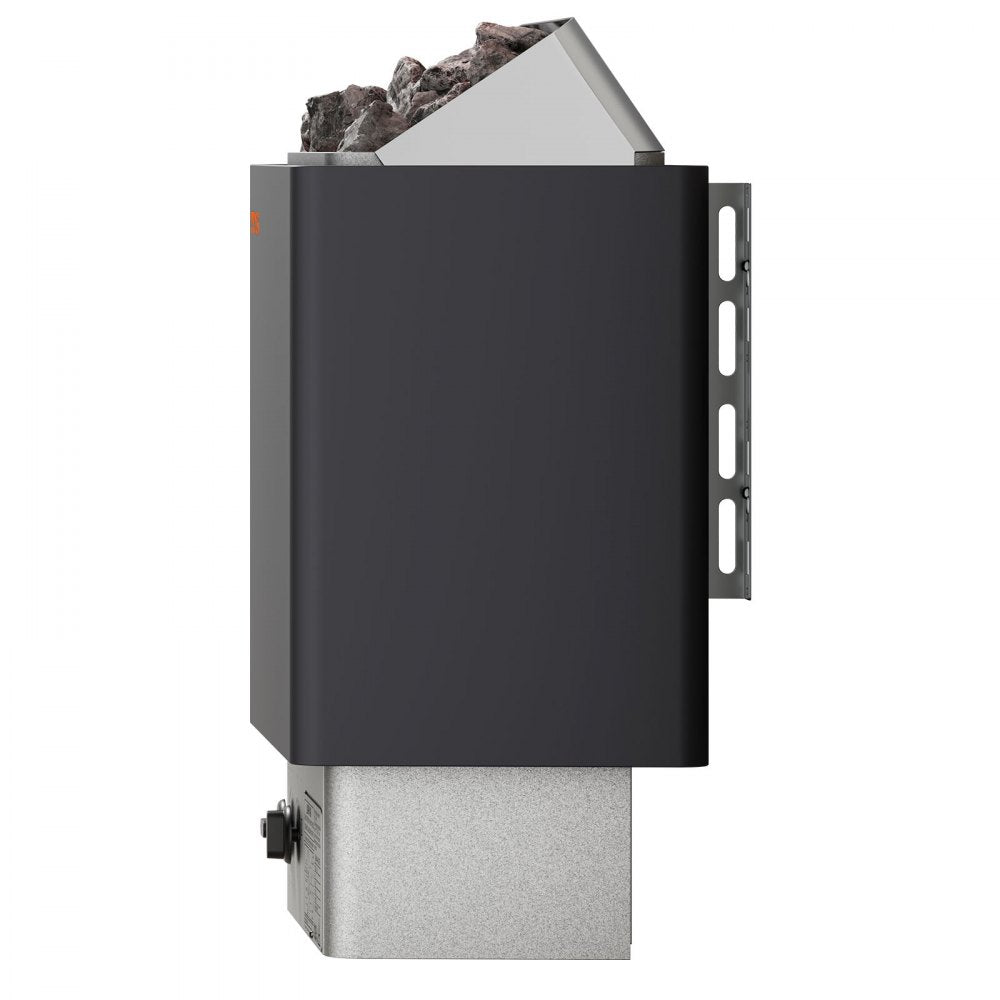 VEVOR Sauna Heater, 4.5KW 220V Electric Sauna Stove, Steam Bath Sauna Heater with Built-In Controls, 3h Timer and Adjustable Temp for Max. 105-210 Cubic Feet, Home Hotel Spa Shower Use