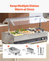 VEVOR soup warmer keeps multiple dishes warm at once (feature graphic)