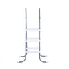 VEVOR Above Ground Pool Ladder, 3-Step Steel A-Frame Swimming Pool Stairs for 42 in High Wall, 300 lbs Capacity Entry/Exit Steps with Secure Non-Slip Sturdy Wide Step, Easy Setup, Gray & White