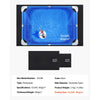 VEVOR Rectangle Pool Liner Pad, 12 x24 ft Pool Liner Pad for Above Ground Swimming Pools, Extra-Thick Pool Mat, Prevents Punctures, Recycled Geotextile Material Underlayment Pad, Extend Liner Life