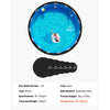VEVOR 15ft Round Pool Liner Pad, Pool Liner Pad for Above Ground Swimming Pools, Extra-Thick Pool Mat, Prevents Punctures, Recycled Geotextile Material Underlayment Pad, Extend Liner Life
