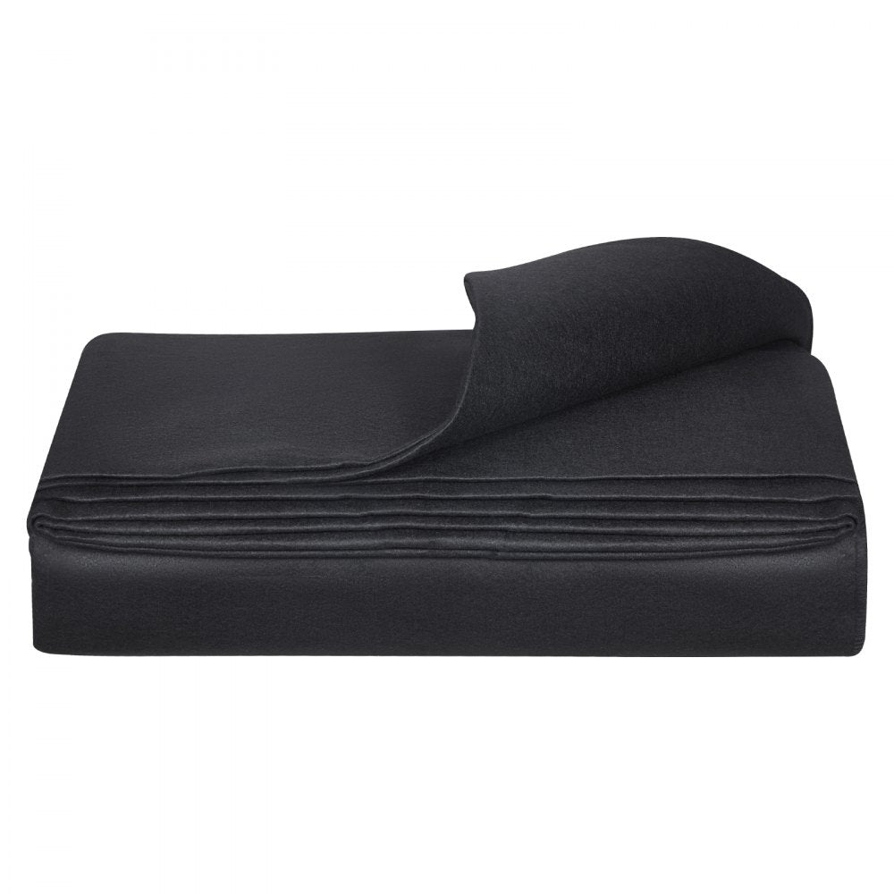 VEVOR 15ft Round Pool Liner Pad, Pool Liner Pad for Above Ground Swimming Pools, Extra-Thick Pool Mat, Prevents Punctures, Recycled Geotextile Material Underlayment Pad, Extend Liner Life