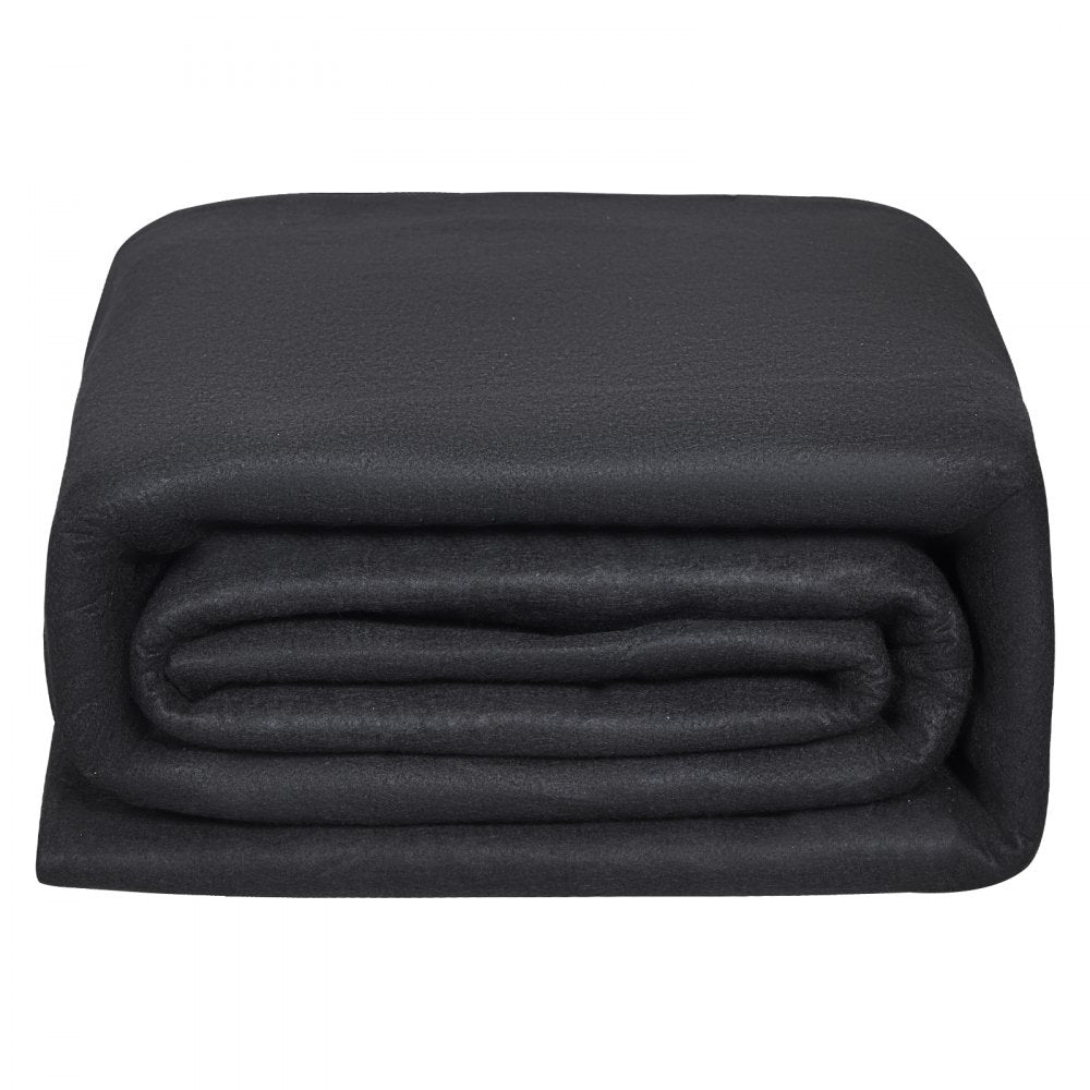 VEVOR 12ft Round Pool Liner Pad, Pool Liner Pad for Above Ground Swimming Pools, Extra-Thick Pool Mat, Prevents Punctures, Recycled Geotextile Material Underlayment Pad, Extend Liner Life