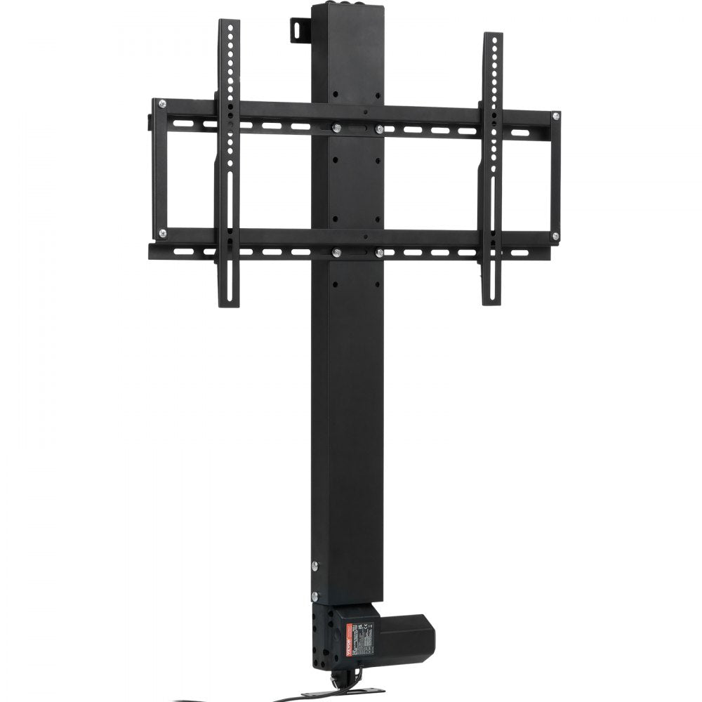 VEVOR Automated TV Elevator, 31" Stroke for Up to 60" Screens, Adjustable Height 42"-73", Remote Controlled, Supports 132 lbs