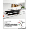 VEVOR Electric Cooktop 36inch 5 Burners Stove Top 8900W 220V No Plug, Ceramic Built-in Radiant Electric Stove , with 9 Power Levels, Timer, Child Lock, Over-Heat Guard, Touch Control