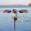 VEVOR Spinning Wing Motion Duck Decoys, Outdoor Teal Decoys for Hunting, Floating Duck for Pool, Pond, and Lake, Realistic Plastic Duck Hunting Decoy, Garden Yard Decoration, Easy to Carry, 1-Pack